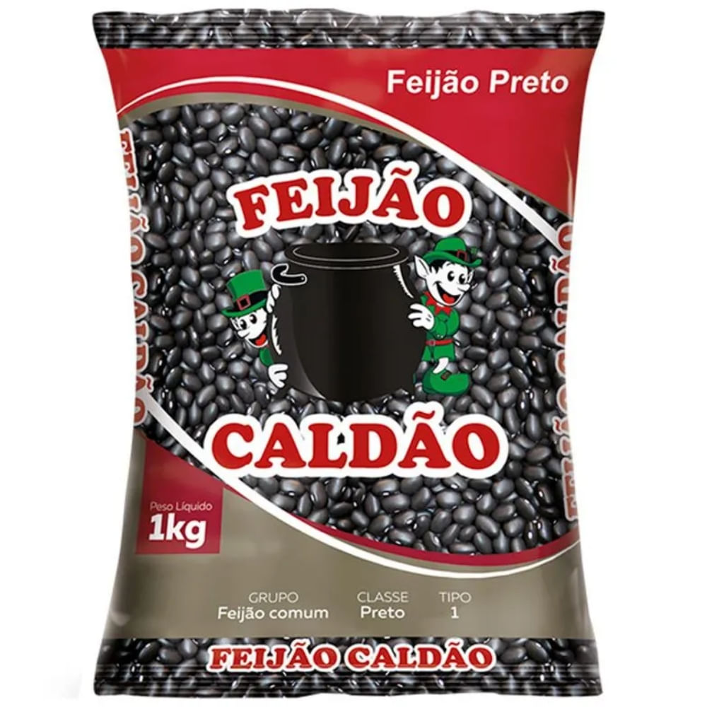 Feijão Preto Caldão 1kg