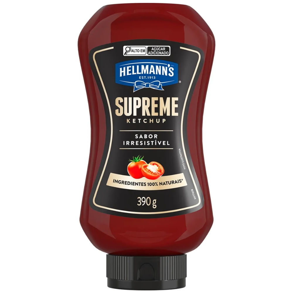 Ketchup Hellmann'S Supreme Squeeze 390g