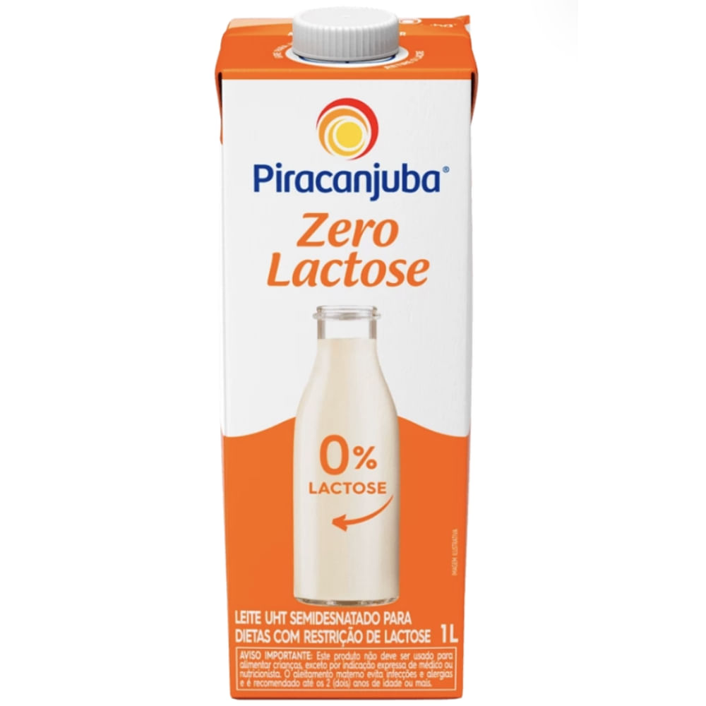 Leite Piracanjuba Zero Lactose 1l