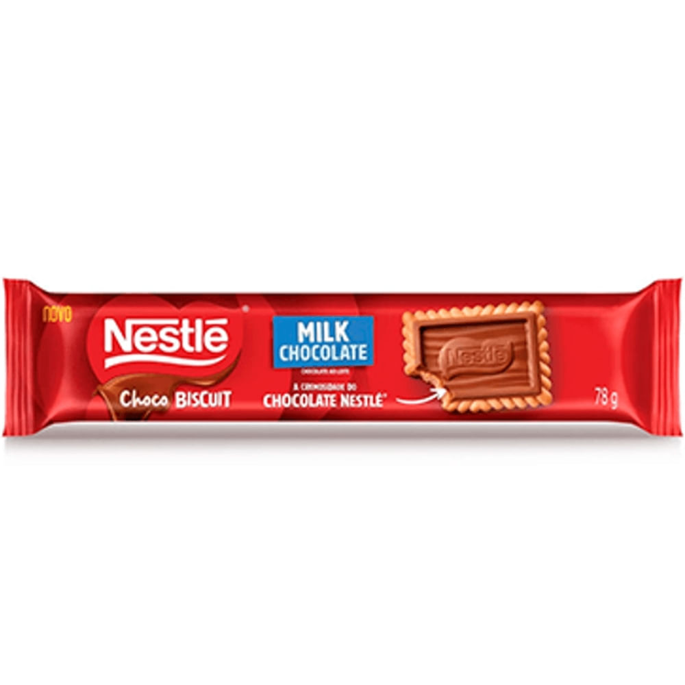 Chocobiscuit Nestlé Ao Leite 78g