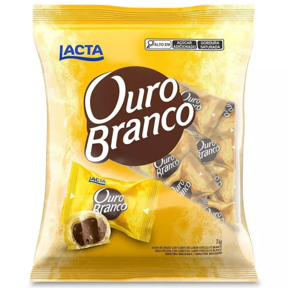 Bombom Ouro Branco Pacote 1kg
