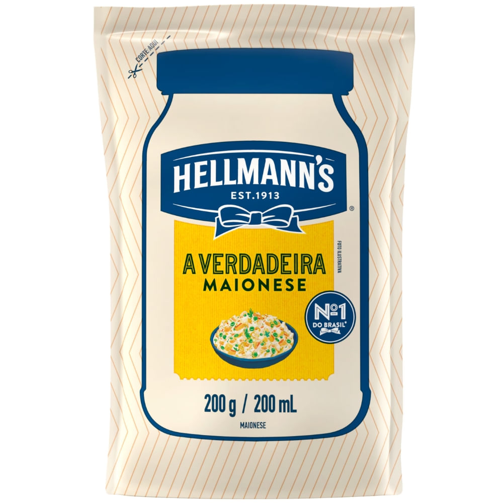 Maionese Hellmann'S Tradicional Sachê 200g