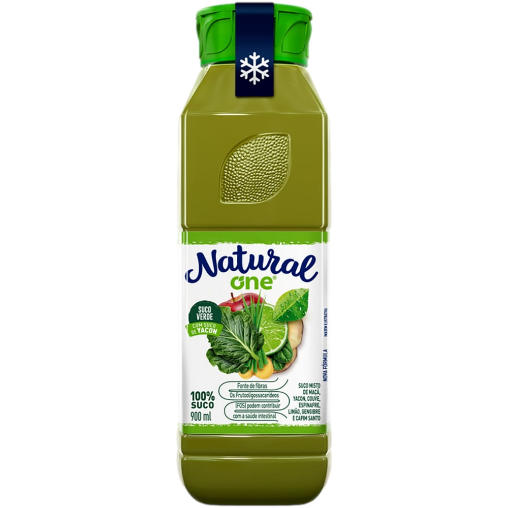 Suco Natural One Verde Refrigerado 900ml