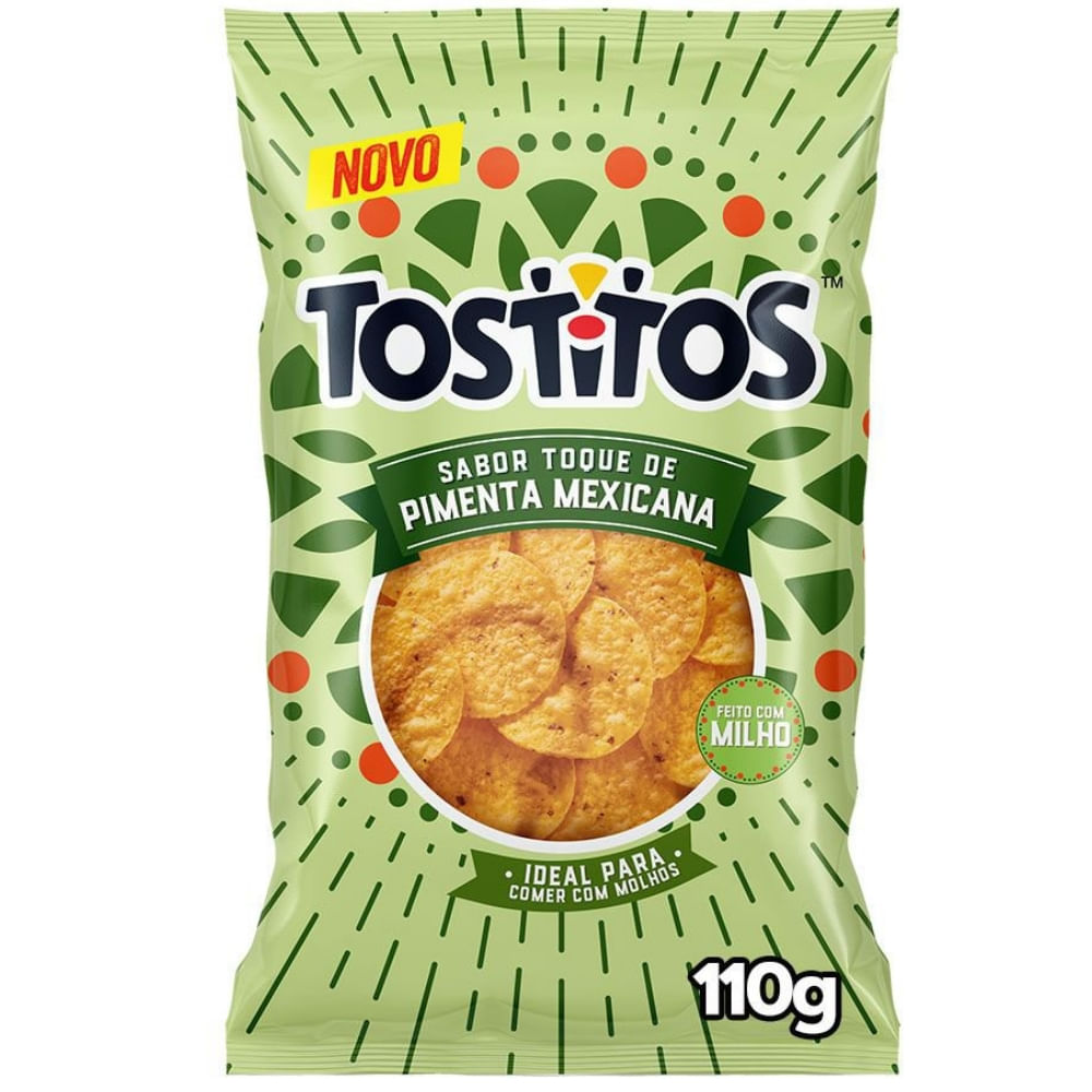 Salgadinho De Milho Toque De Pimenta Mexicana Tostitos 110g