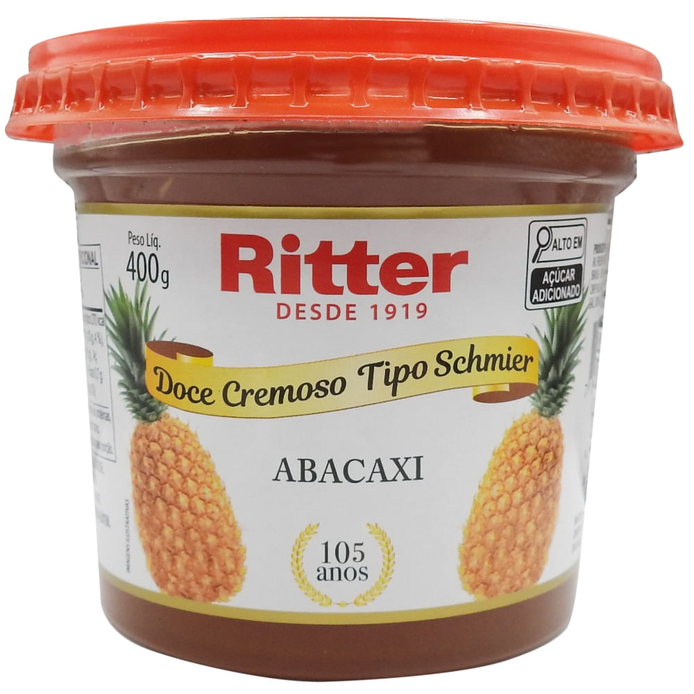 Doce De Frutas Ritter Abacaxi 400g