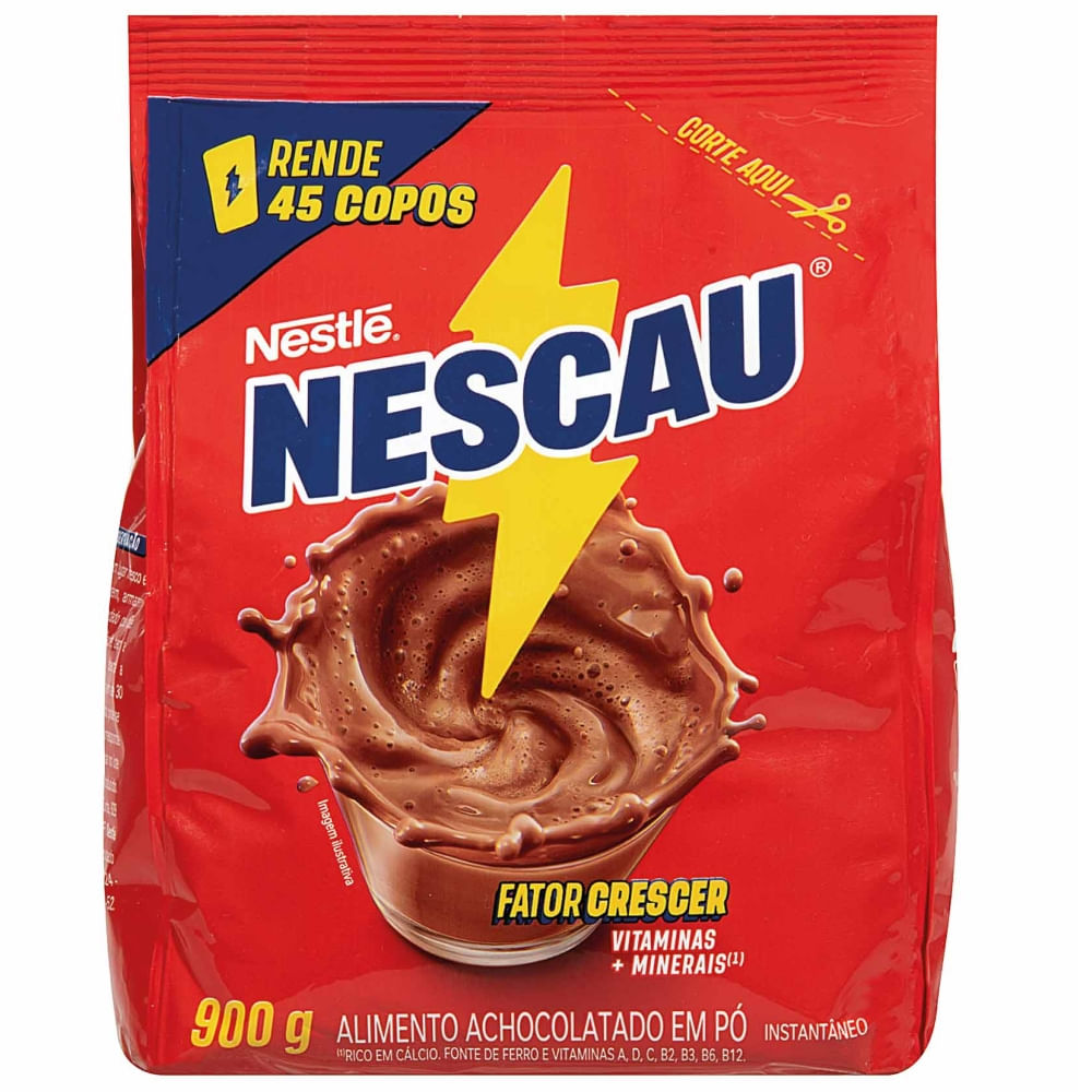Achocolatado Pó Nescau 900g Sache