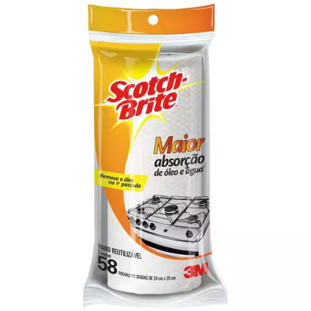 Pano Reutilizável Scotch-Brite