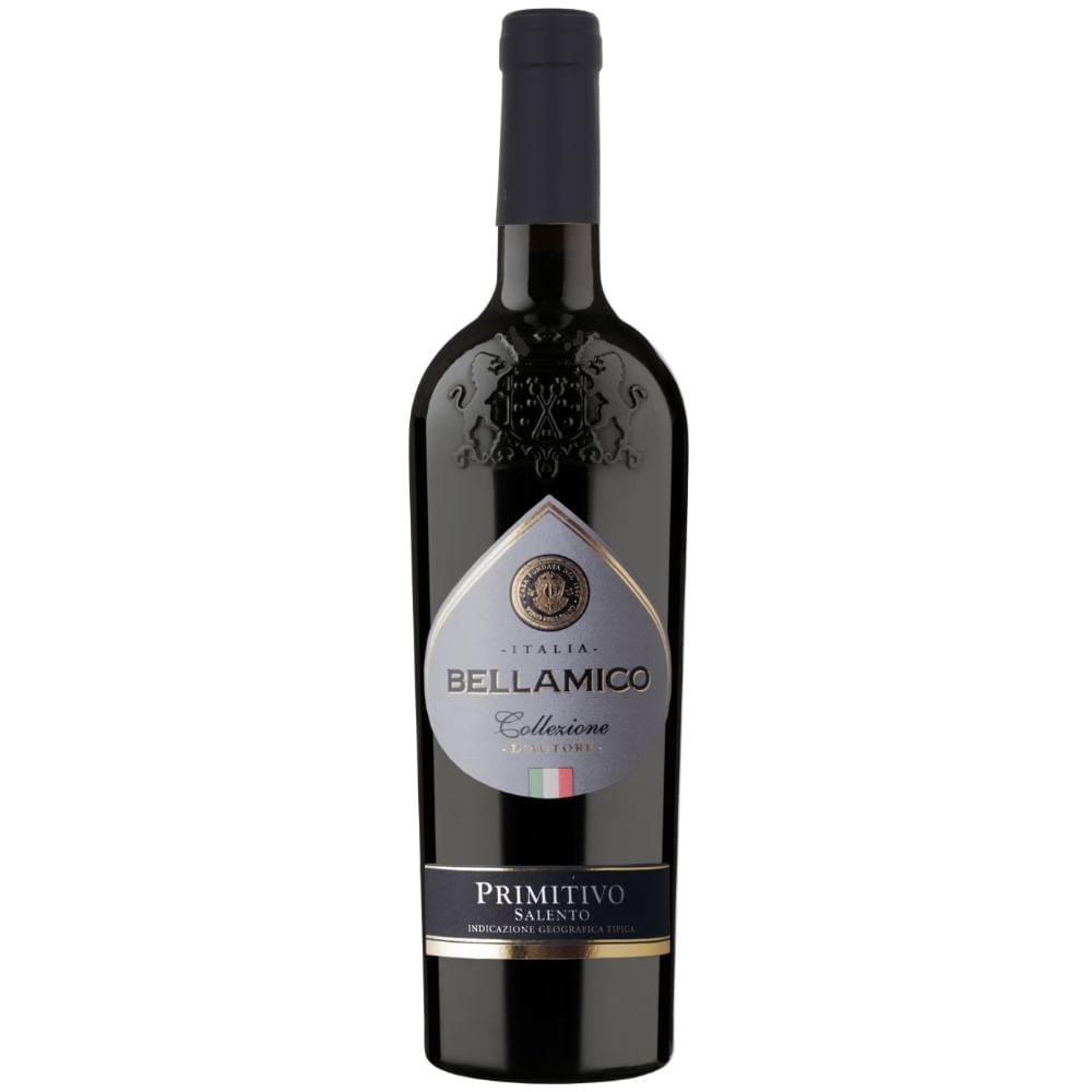 Vinho Italiano Bellamico Primitivo Tinto 750ml