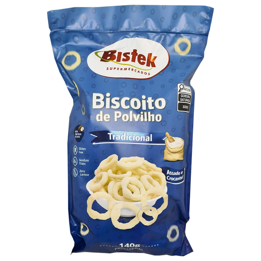Biscoito Polvilho Tradicional Bistek 140g