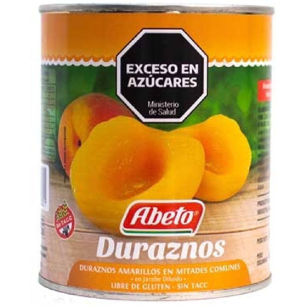 Pêssego Calda Abeto 485g Lata