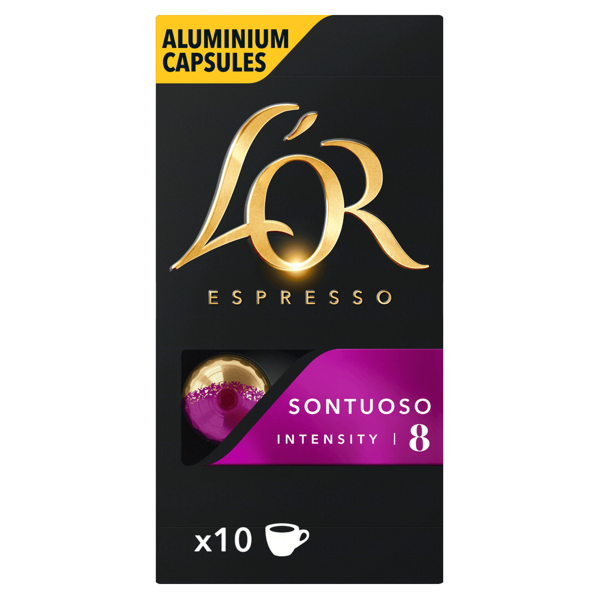 Café Em Cápsula Espresso Sontuoso L'Or Caixa 52g 10 Unidades