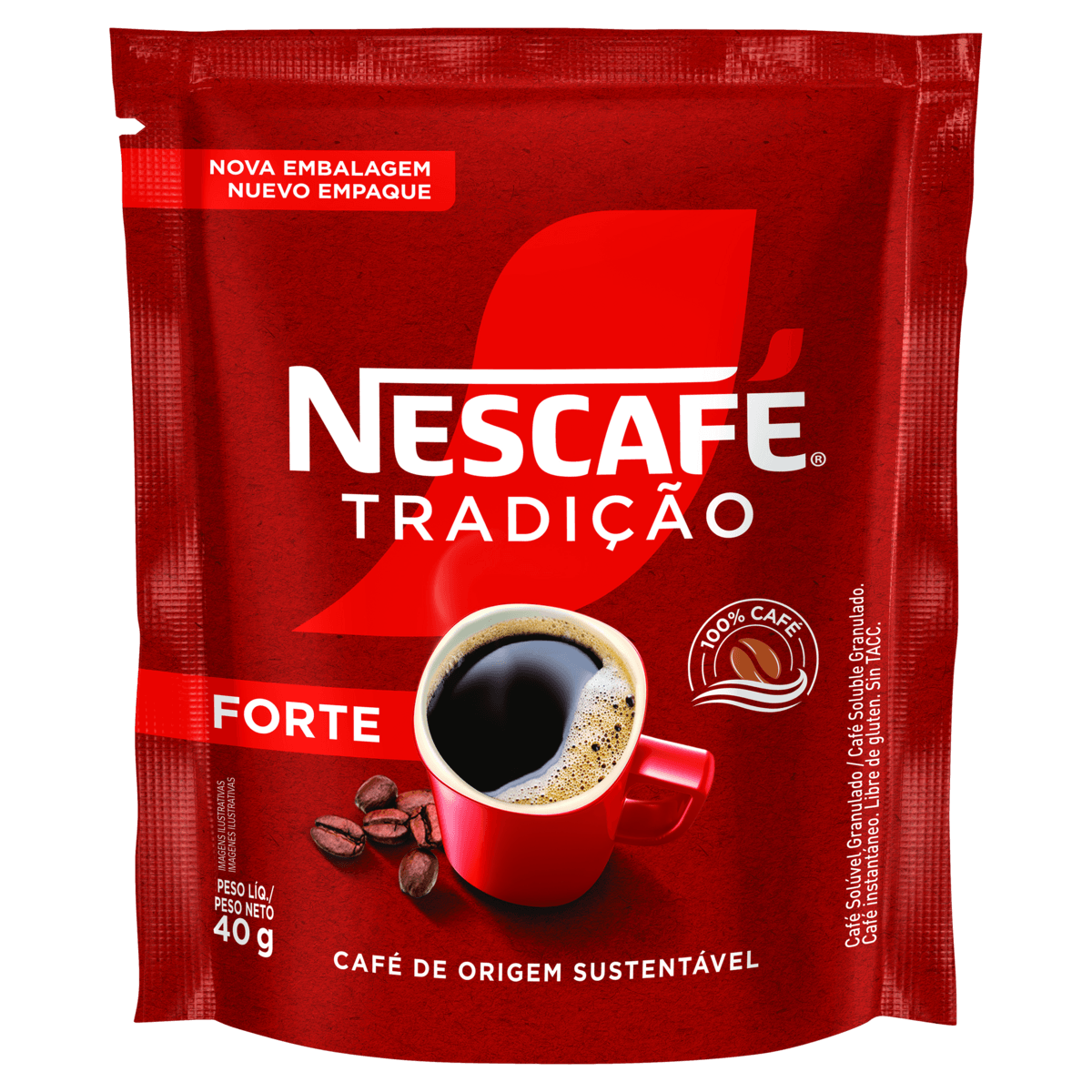 Café Solúvel Forte Nescafé 40g