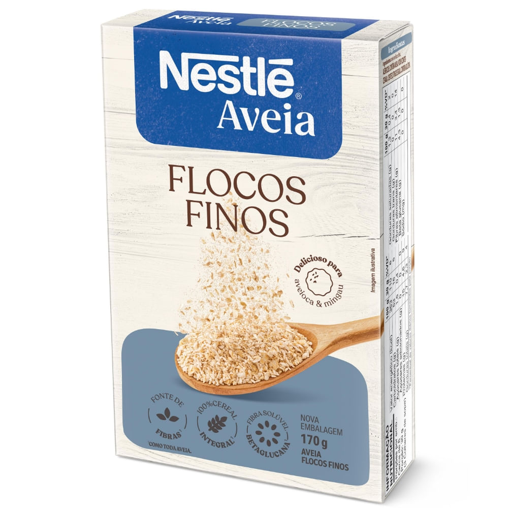 Aveia Em Flocos Finos Nestlé 170g