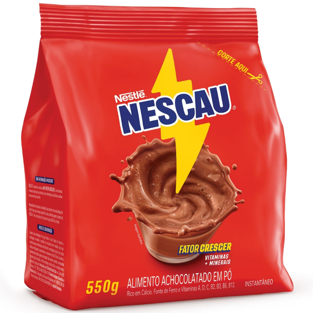 Achocolatado Em Pó Nescau 550g
