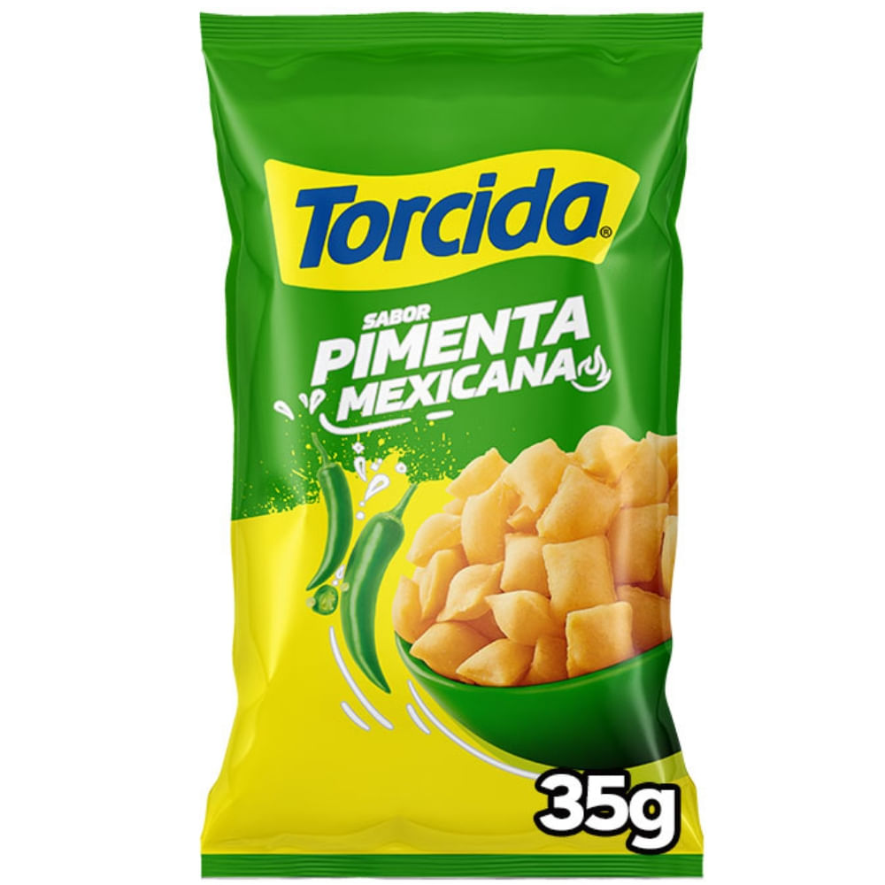 Salgadinho Torcida Pimenta Mexicana 35g