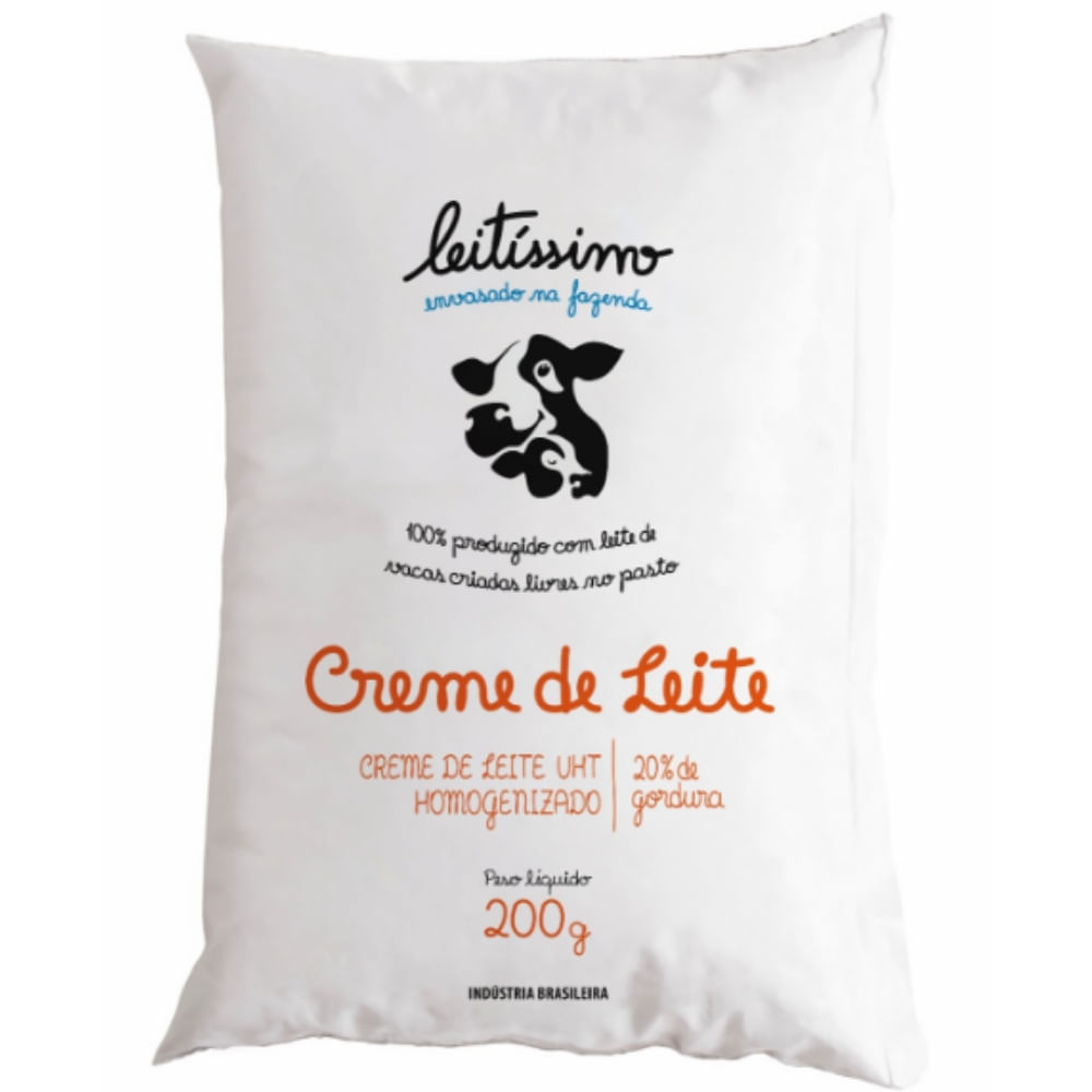 Creme De Leite Uht Leitíssimo 20% De Gordura 200g