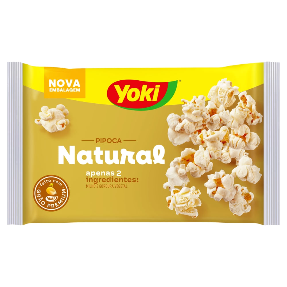 Pipoca Micro Yoki Natural 100g