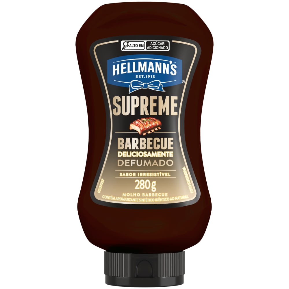 Molho Barbecue Defumado Hellmann'S Supreme Squeeze 280g