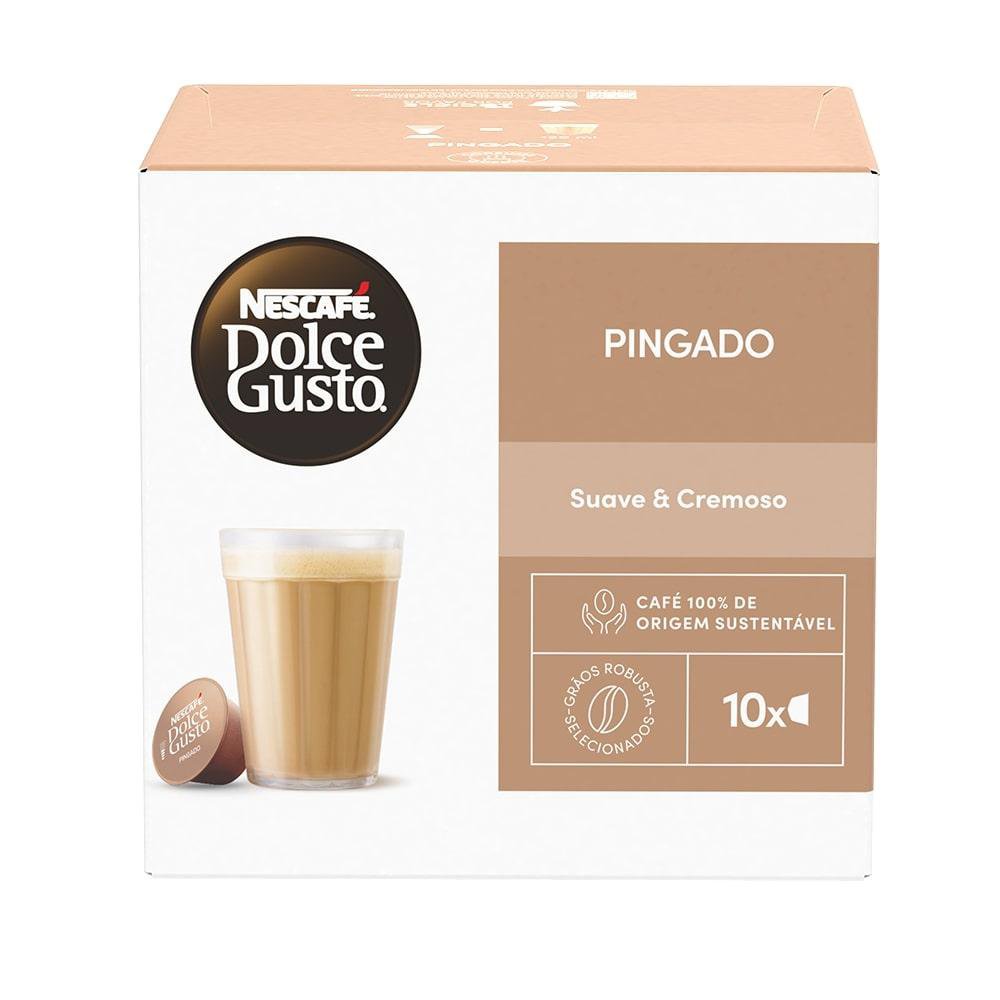 Café Em Cápsula Pingado Nescafé Dolce Gusto 140g