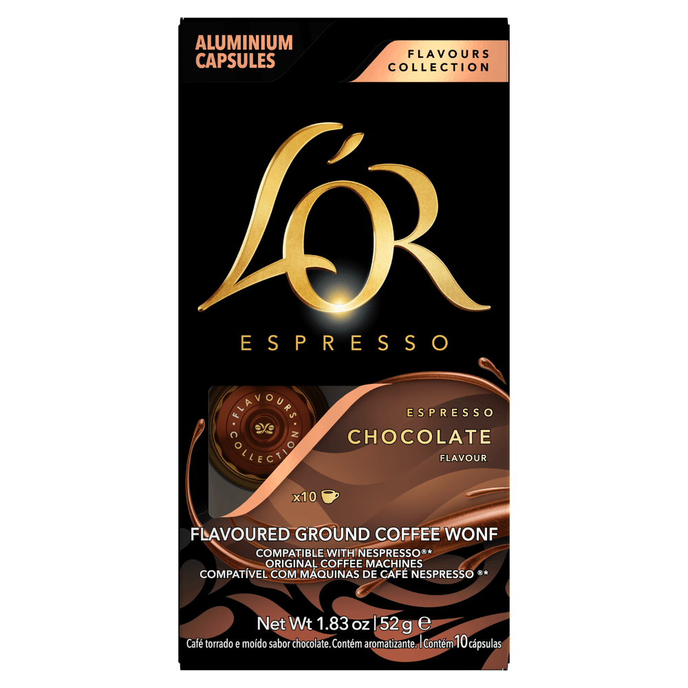 Café Em Cápsulas Lor Espresso Chocolate 52g Com 10 Unidades