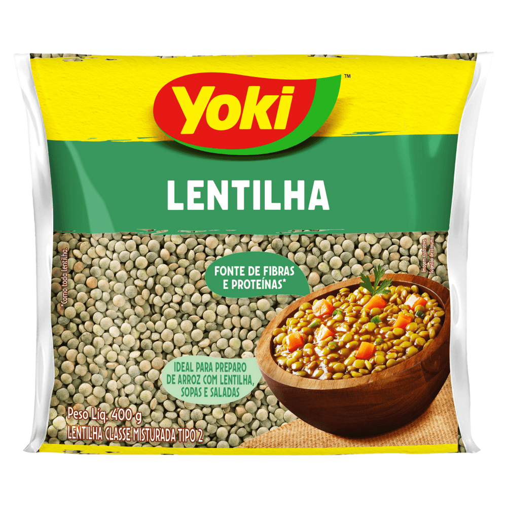Lentilha Yoki 400g Tp 2