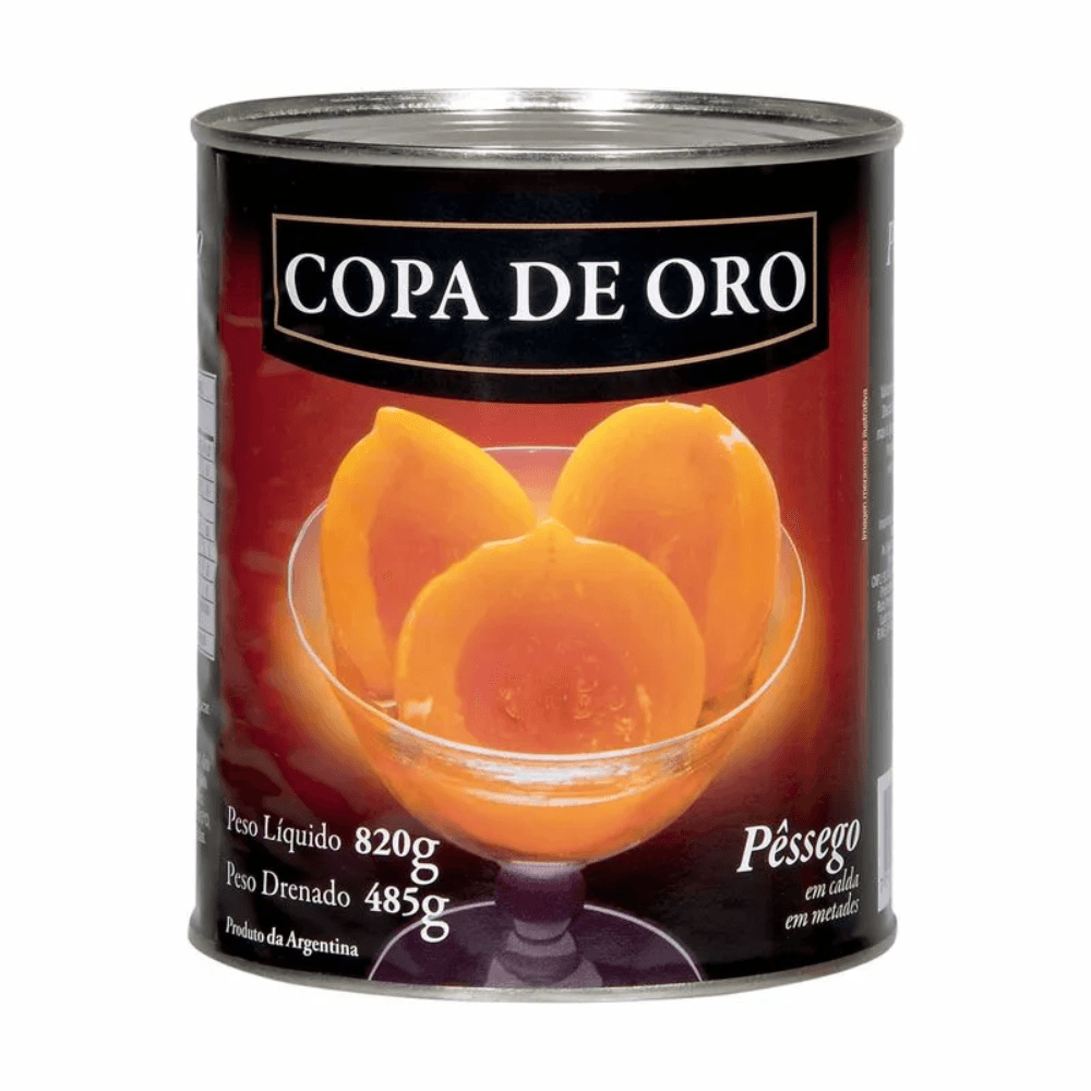 Pêssego Calda Copa De Oro 485g