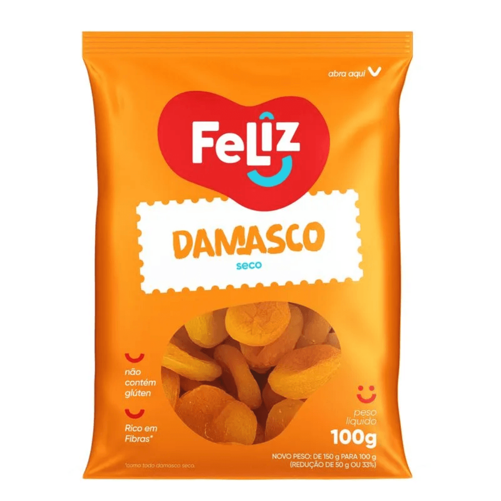 Damasco Feliz 100g.