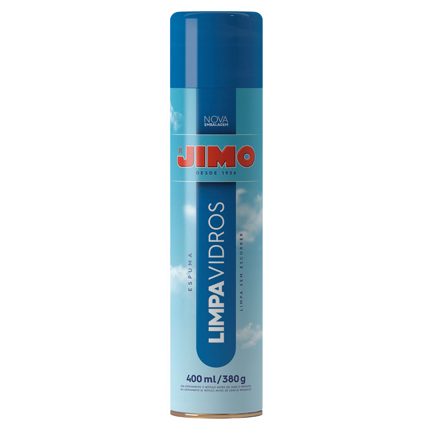 Jimo Limpa Vidros Carro Vitrine Janela Espelho Espuma Limpadora Não Escorre Aerossol Inovador 400ml