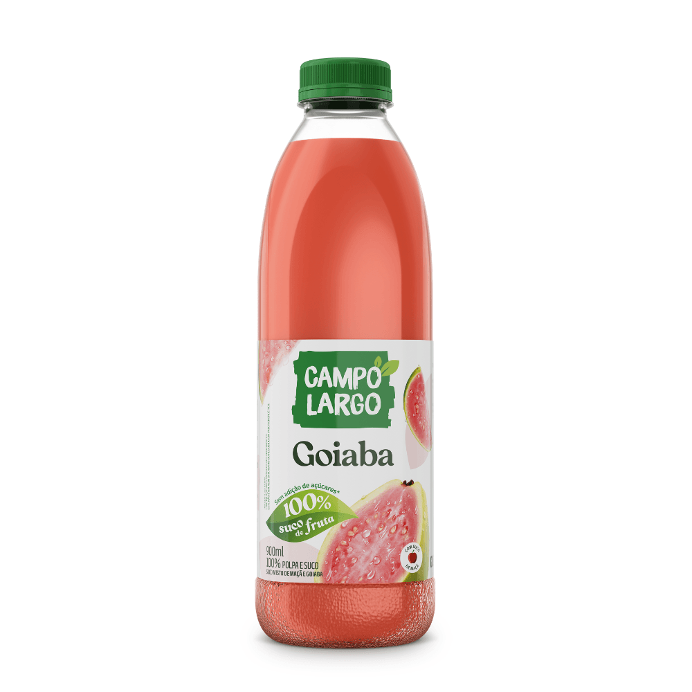 Suco Maçã E Goiaba Campo Largo 900ml