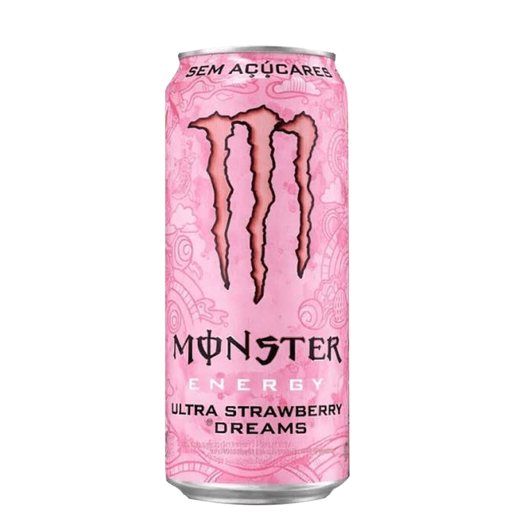 Energético Monster Energy Ultra Strawberry Dreams Lata 473ml