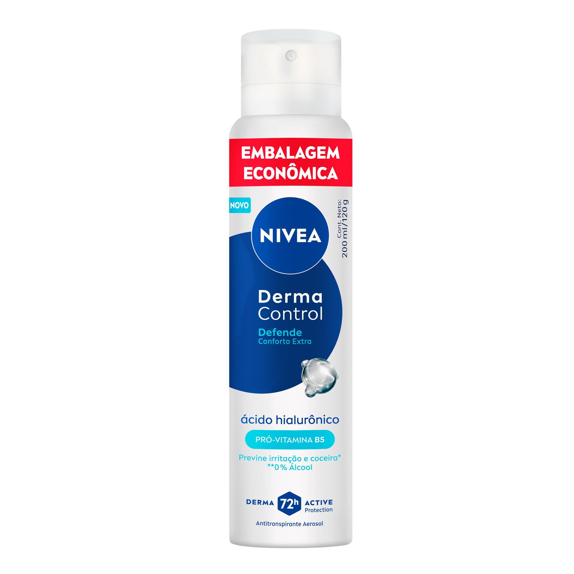 Nivea Desodorante Aerossol Derma Control Defende 200ml