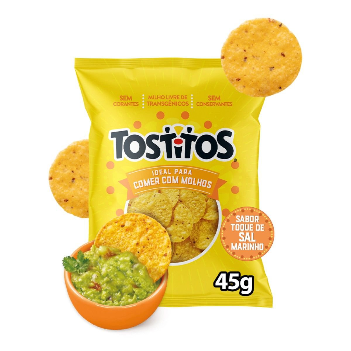 Salgadinho de Milho Tostitos Sal Marinho 45g