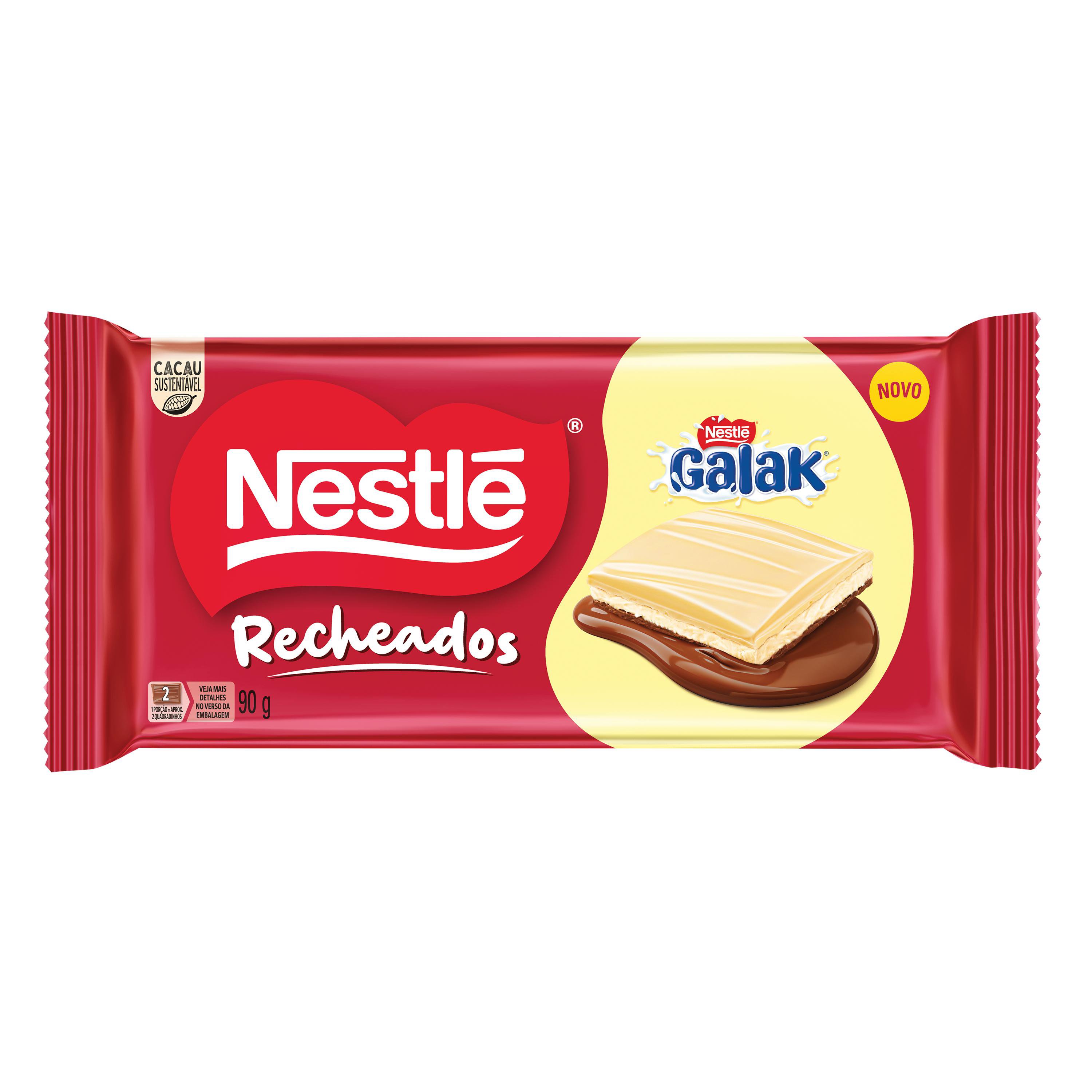 Chocolate Nestlé Recheados Galak 90g