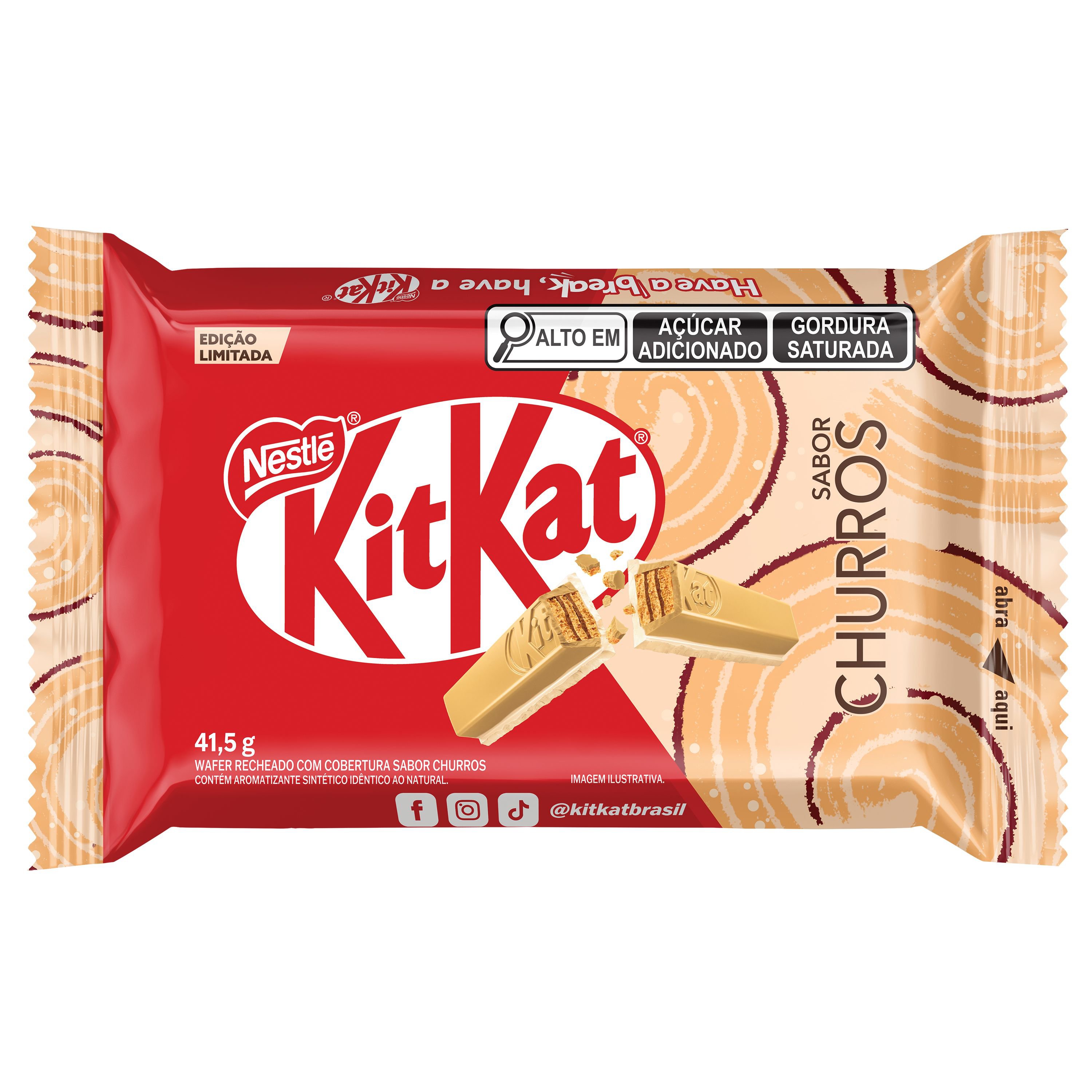 Chocolate Kitkat 4 Fingers Churros 41,5g