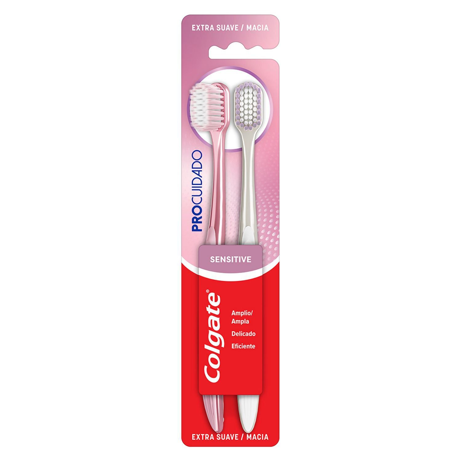 Escova Dental Colgate Sensitive Pro Cuidado Com 2 Unidades