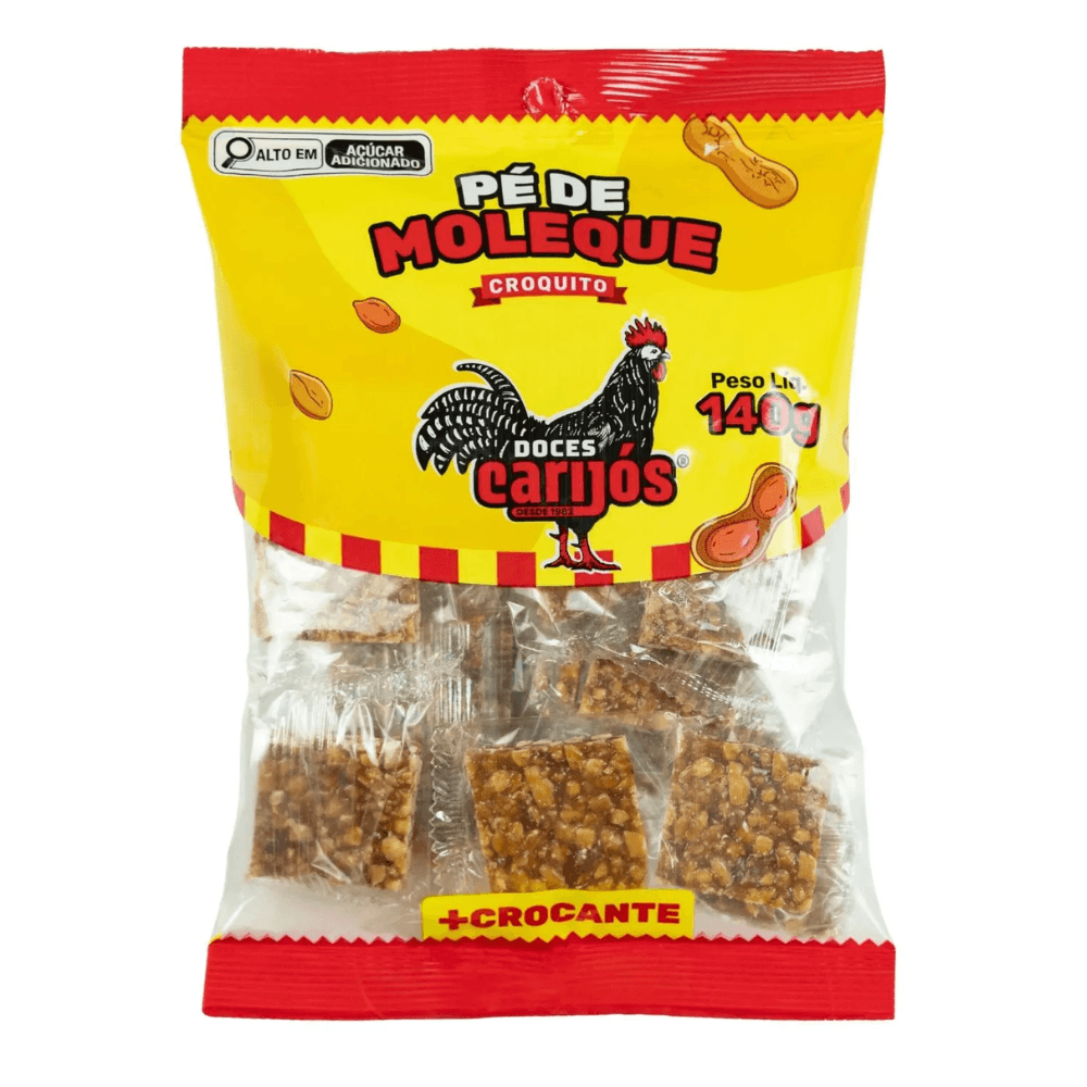 Pé De Moleque Carijós Croquito 140g