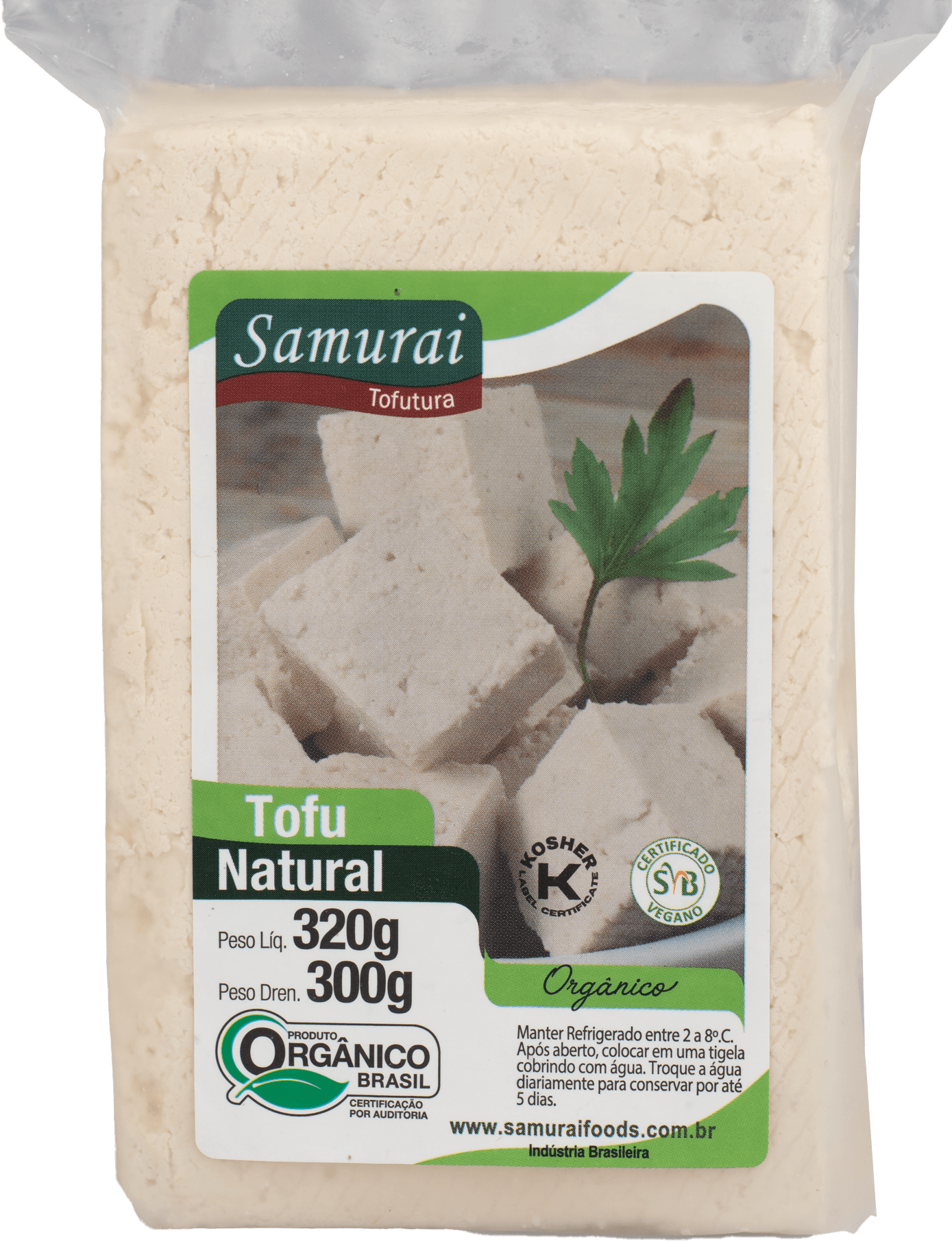 Tofu Samurai Natural 300g